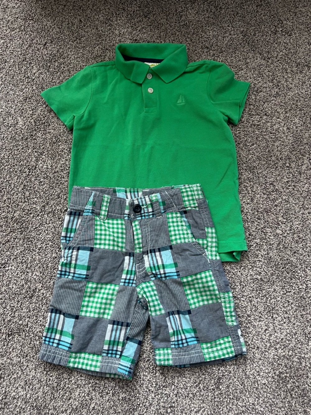 Crazy 8 Green Polo Shirt for Kids - Lightweight Everyday Top